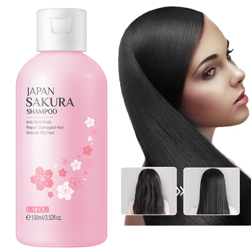 Hair Care Organic - LAIKOU Giappone Sakura Shampoo Riparazione Capelli