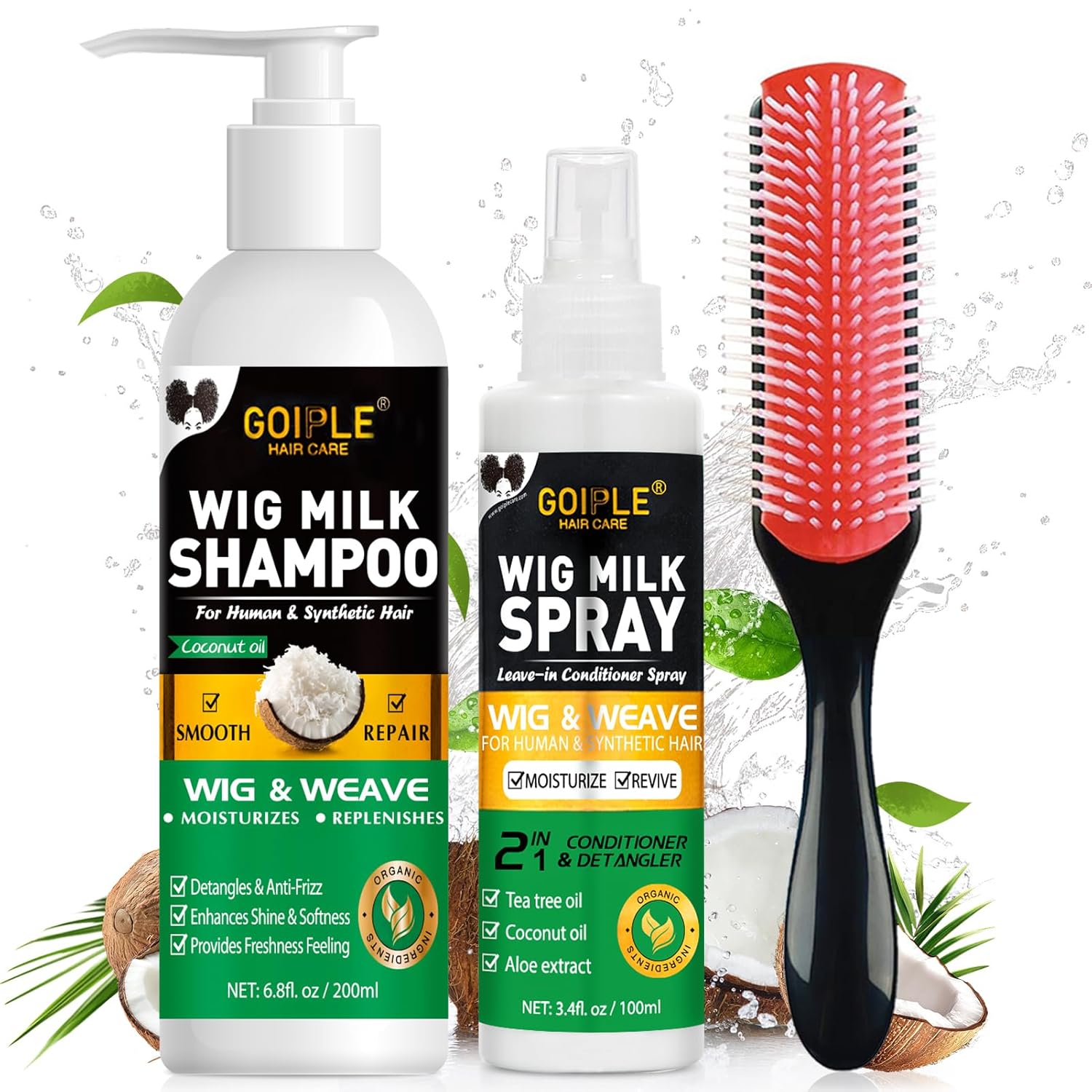 Hair Care Kit - GOIPLE Kit 3 in 1 per