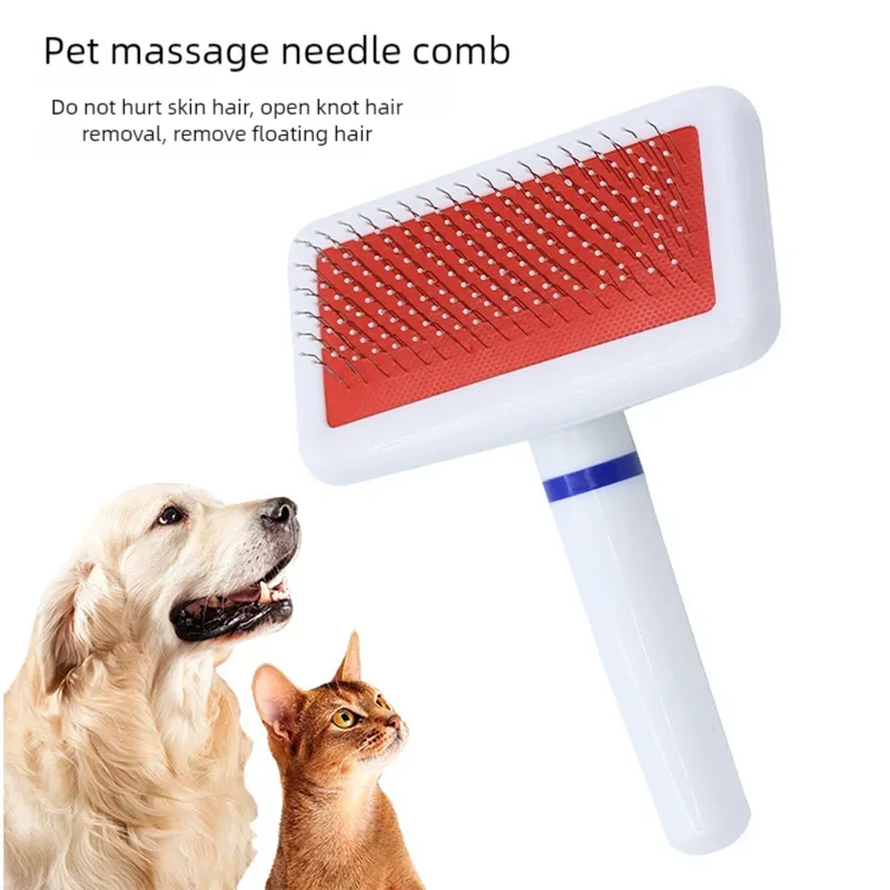 Hair Care Tips - Pettine a punta arrotondata bianca per