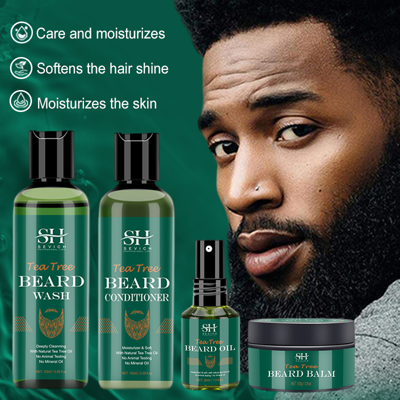 Hair Care Organic - Set di oli per barba da