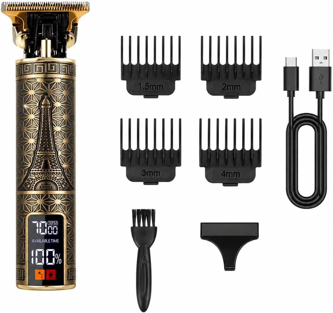Hair Care Kit - Tagliacapelli Elettrico Professionale da Uomo con