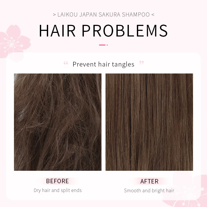 LAIKOU Giappone Sakura Shampoo - Hair Care Organic recensione e prezzo