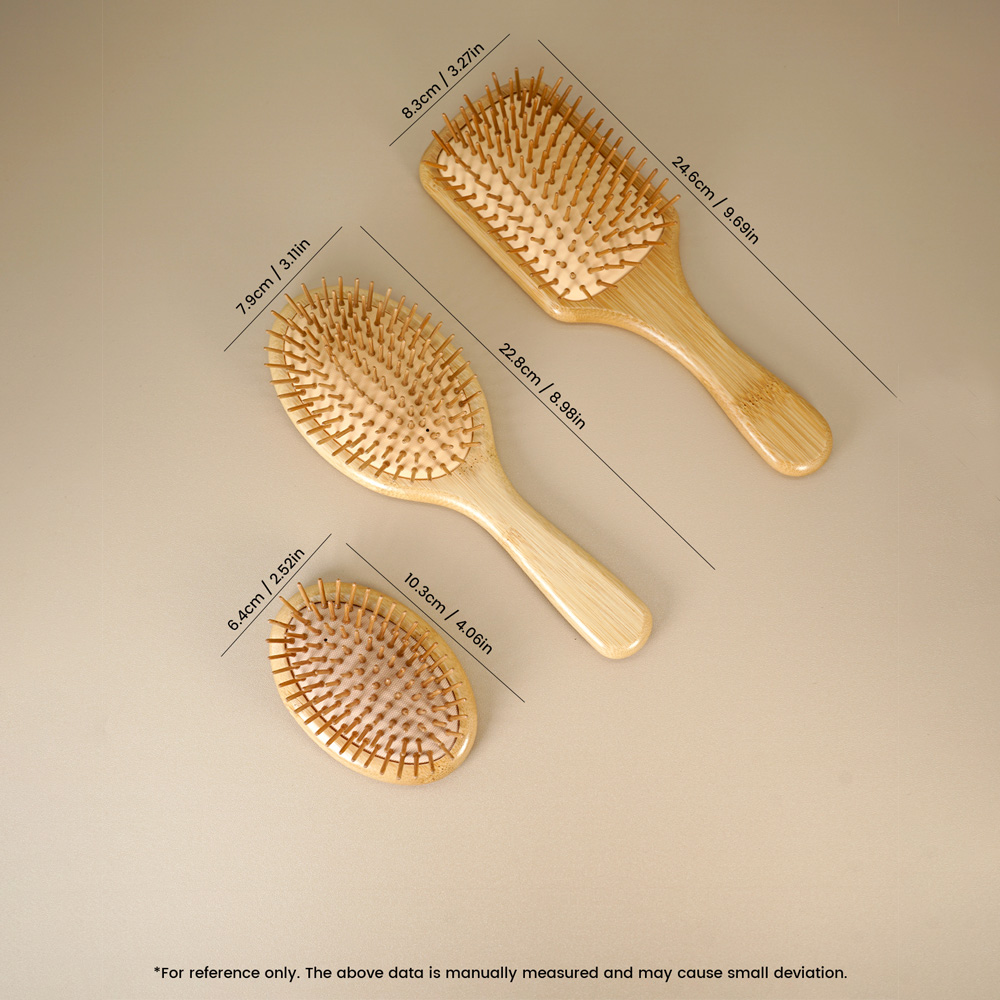 Spazzola per capelli in bambù  - Hair Care Daily Routine recensione e prezzo