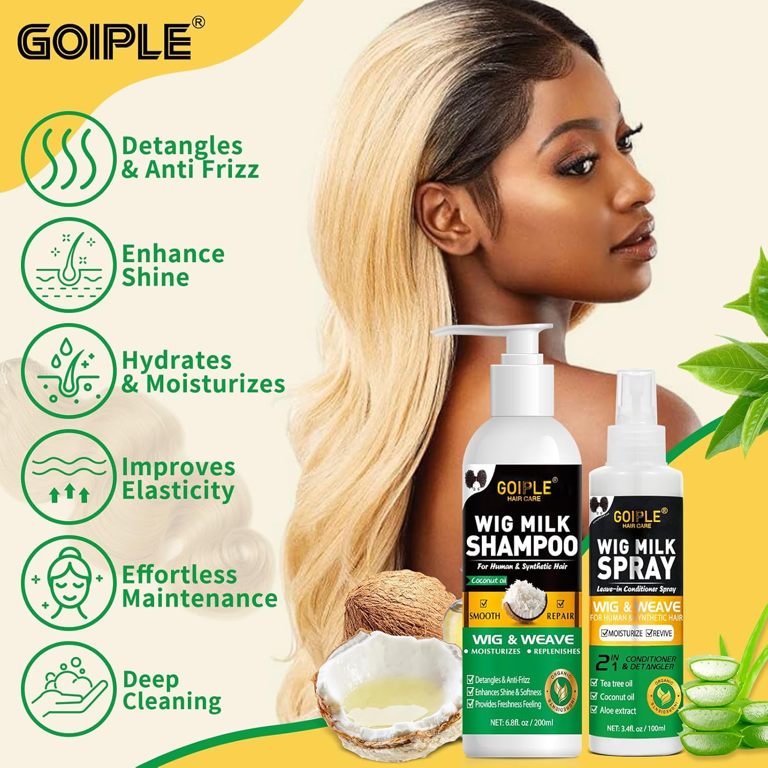 GOIPLE Kit 3 in 1 per la Cura  - Hair Care Kit recensione e prezzo