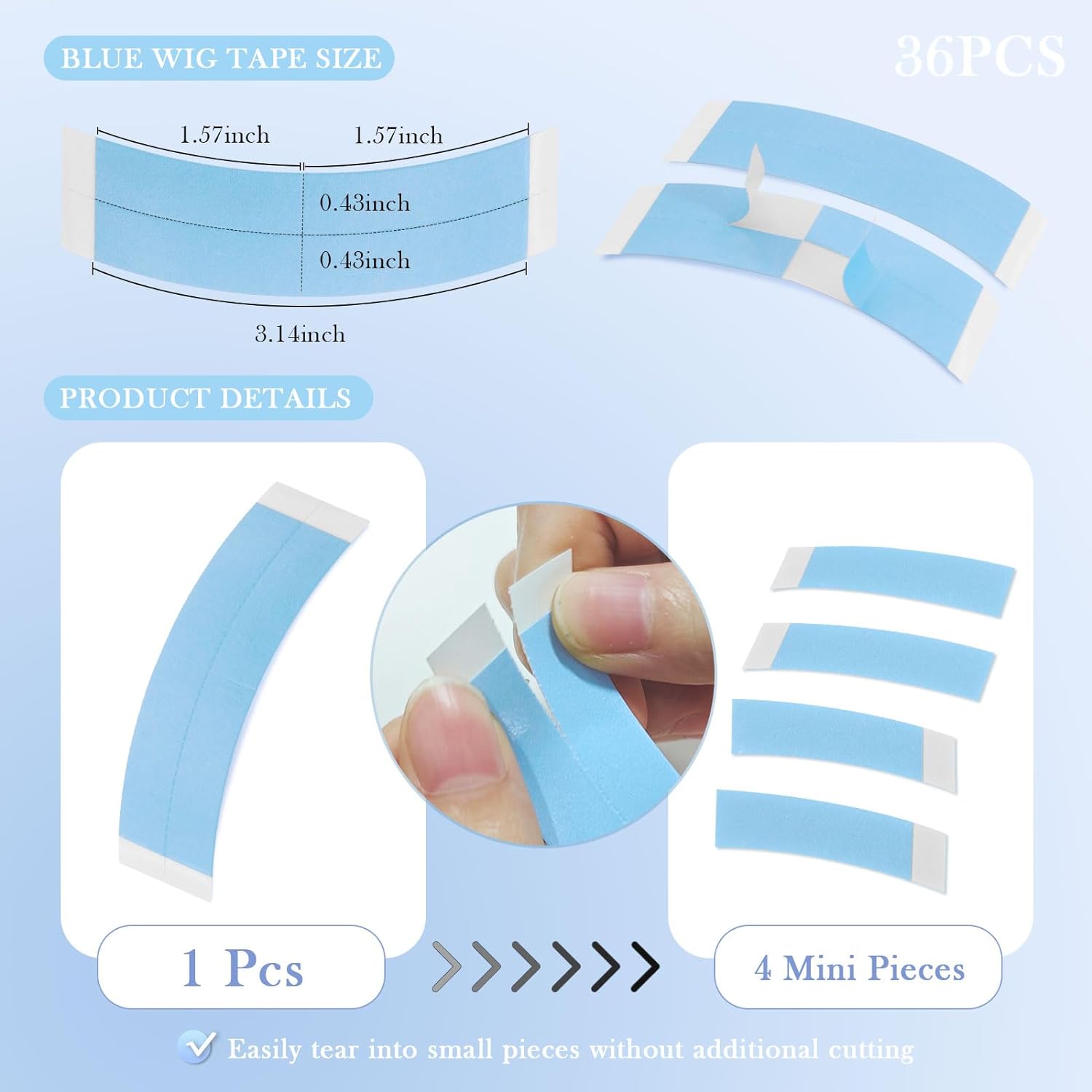 36 pz/lotto Supertape Nastro P - Hair Care Kit recensione e prezzo