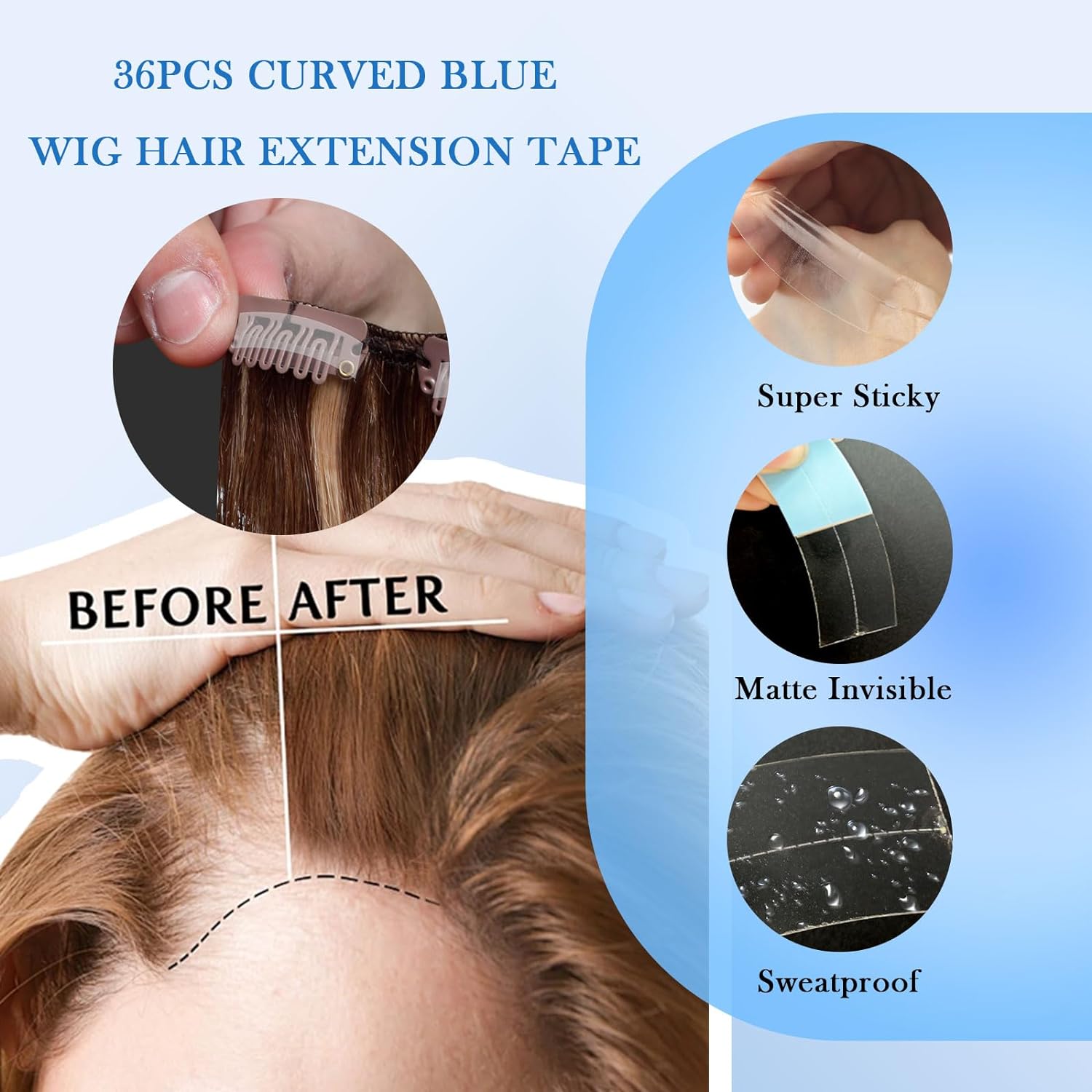 36 pz/lotto Supertape Nastro P - Hair Care Kit recensione e prezzo