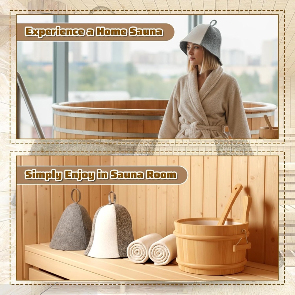 Cappello da sauna grigio per l - Hair Care Daily Routine recensione e prezzo