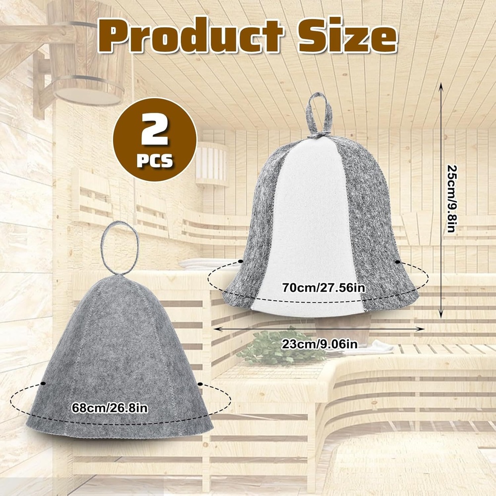 Cappello da sauna grigio per l - Hair Care Daily Routine recensione e prezzo