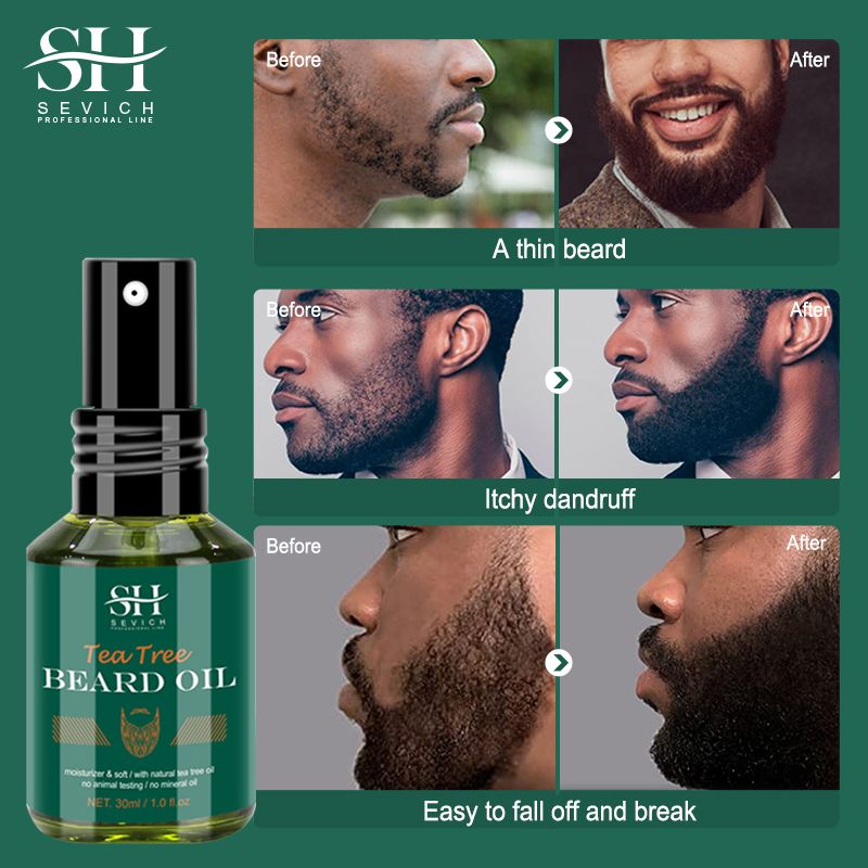 Set di oli per barba da tè per - Hair Care Organic recensione e prezzo